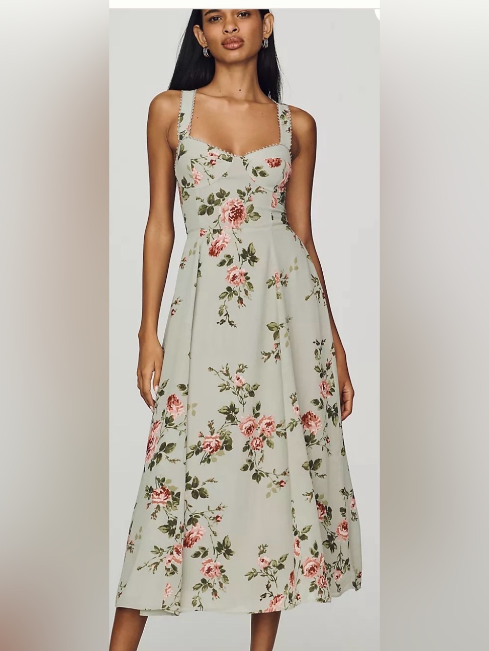 Reformation Lela Midi Dress